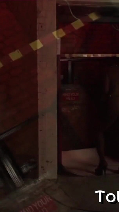 Thrilling moment from "Black Babe Gets Fucked On a Lift"