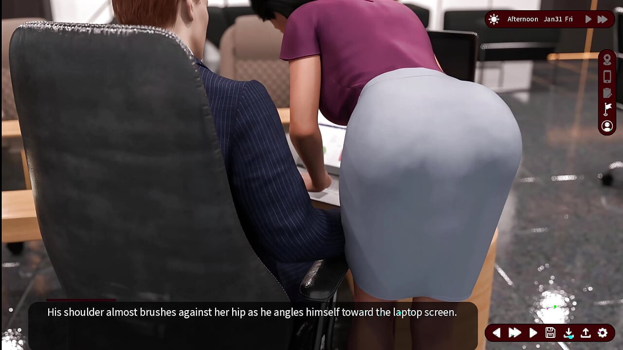 欲望のささやき 22 サラはブティックのアシスタント、ルイに胸を見せた