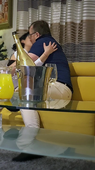 Merry Christmas and Happy New Year, Last Hot Romantic Sex of the Year, at the New Year's Party with Dada Deville