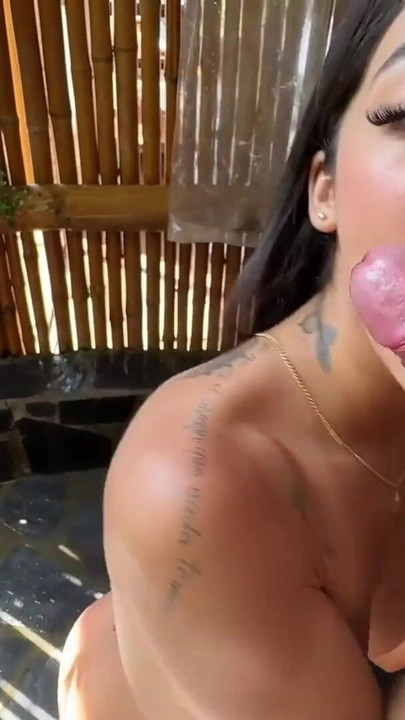He was watching me on the shower and I asked him to fuck me! | Clip 1