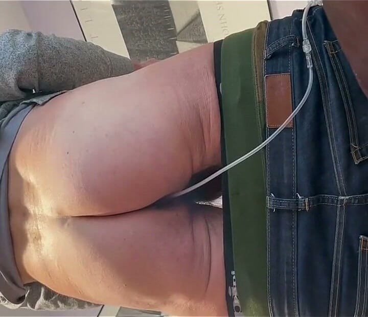 Dropping Guy’s Jeans and Inserting Anal Probe for Ozone in the Ass