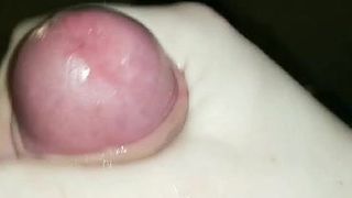 Close up of my cock shooting a huge load