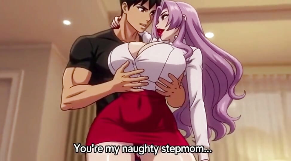 Horny stepmom grabbed by stepson when no one at home