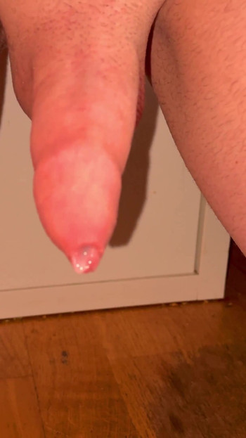 Powerful moment from "MILKING MY PROSTATE HANDSFREE CUM"