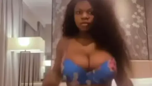 Ebony big tits