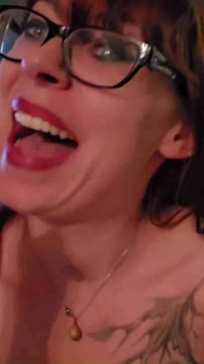 Power Smoking with Nose Exhales and Small Tits | Clip 1