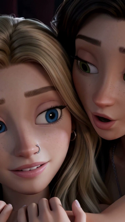 Make Me Cum Again – 3D Animated Lesbian Fingering | Clip 1