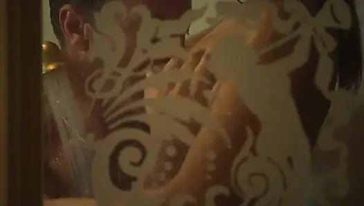 Big boobs damsel orgasms while getting throbbed fiercely