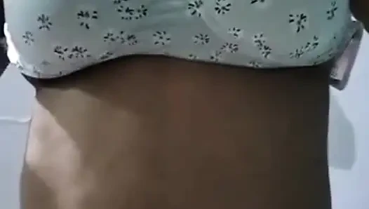 Hot desi bhabhi undressing herself