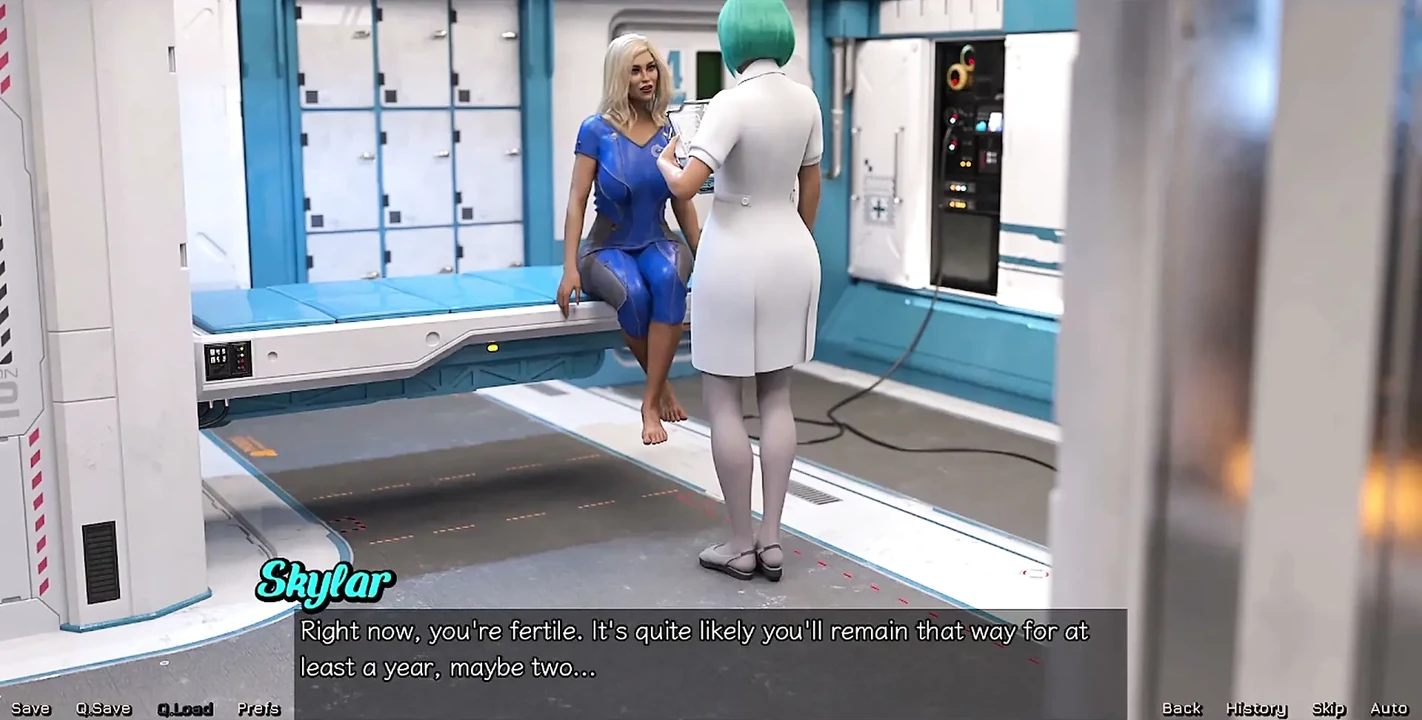 Stranded in Space – Busty MILF Lets Me Touch Her Tits