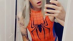 Sidermqn cosplay nena spidergirl