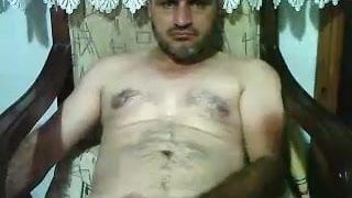 Heiße alte verrückte türkische Cumshot mit seinem Friendboy vor der Kamera 2cam