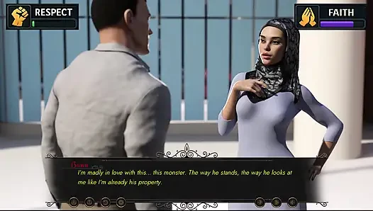 Batıda Banu 9 Banu Dexter tarafından sikiliyor ve Damians'ın yarağını emiyor