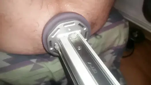 Büyük dildo streched göt