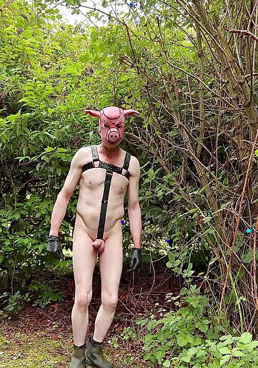Man Makes His Big Cock Jump Up And Down