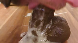 Dirty sloppy dildo deepthroat 6