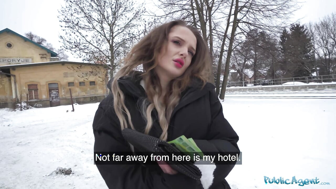 Hot Russian Ballerina has her Tight Pussy Penetrated my a Big Fat Cock - Public Agent