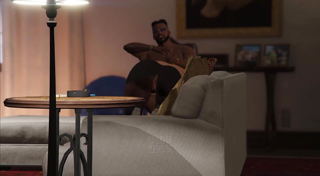 GTA 5 Franklin e Amanda Completo 35 min Filme na Casa de Michael
