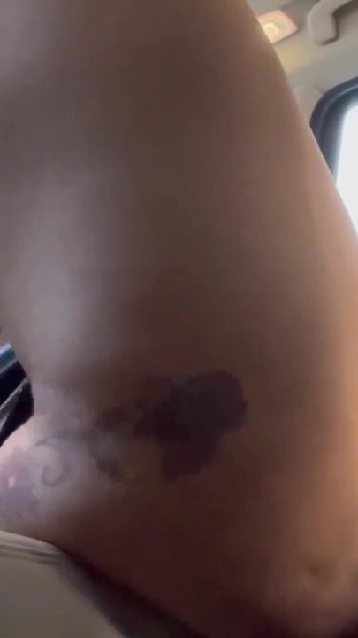 Jaw-dropping moment from "I went to the supermarket with my husband and ended up masturbating and squirting in the parking lot"