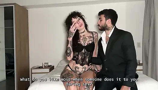 Tattooed Submissive Is Dominated and Fucked Hard by Her Boss! Ft Rebekah Rose