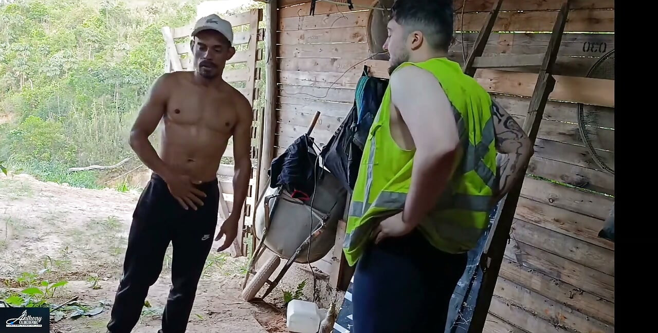 The Boss and the Employee the Employee Finishes His Task and His Boss Gets Very Aroused Seeing Him All Sweaty