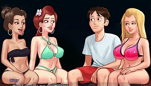 Pacar selingkuh summertime lagi asik sama teman-temannya - cerita musim panas