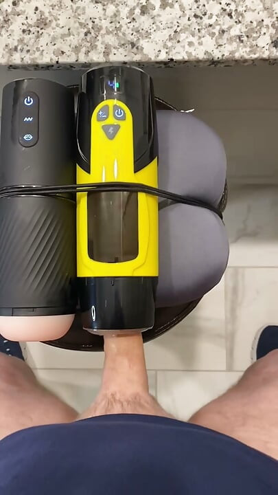 Using Two Fuck Toys at the Same Time