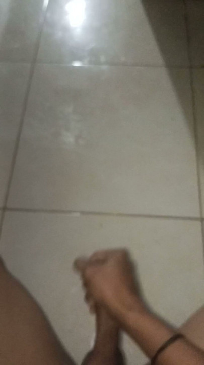 Long penis expels sperm