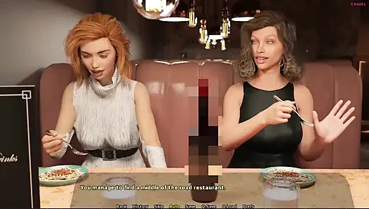 Haley Story #18 - Johannes fucked Adriana and Haley at the same time