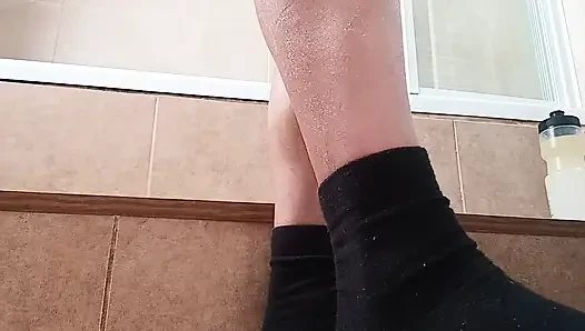 The bulb blooms when she sees my welcoming and juicy pussy burning with anticipation to be filled and enlarged