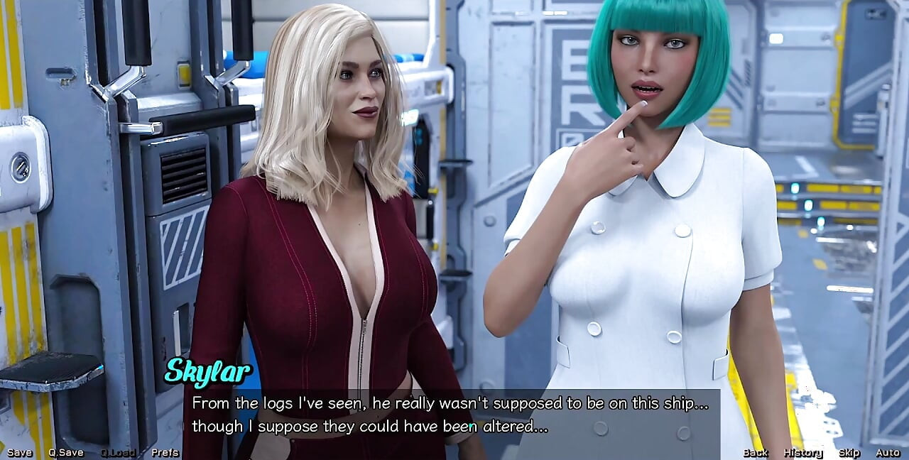 Stranded in Space - Competition Between MILFs and Teens