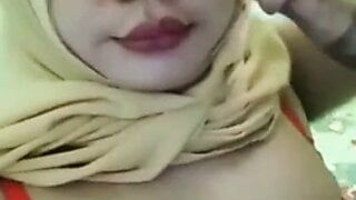 Hijab Big Boobs Blowjob