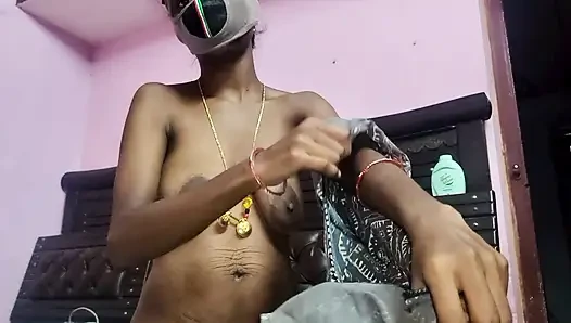 Hot wife playing with big cock