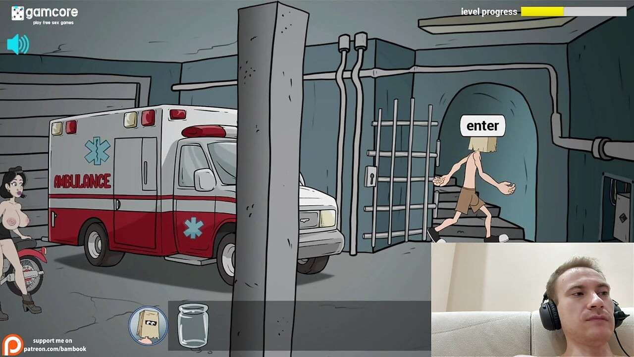 FuckerMen Hospital - Big Tits Nurse Sucks My Huge Cock  Adult Game Playthrough