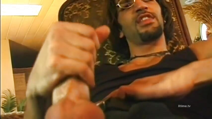 Sexy woman with black stockings screwed by two guys who love hairy pussy