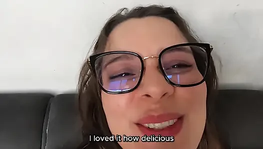 Pregnant woman reacts to a hentai video and ends up completely shocked by what it caused her