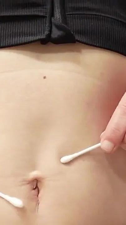 Watch as I Fuck My Belly Button with Q Tips &amp My Finger, I Bet You Wish It Was Your Finger.