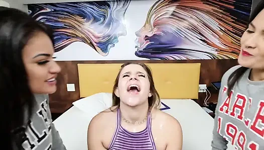 Spucken, gangbang-party, extremes spucken