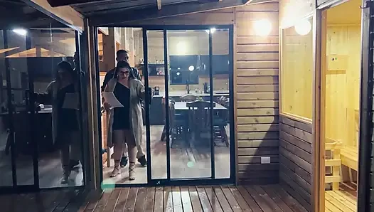 A BBC guy with a huge cock wants to convince the curvy, busty Latina landlady to let him stay after a wild fuck!