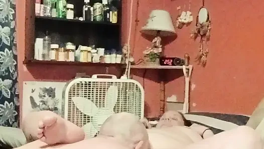 He orals me till I cum and keeps going