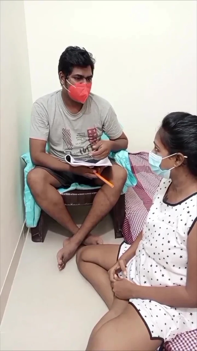 Tamil college girl fucked by college teacher with blowjob. Use headsets.