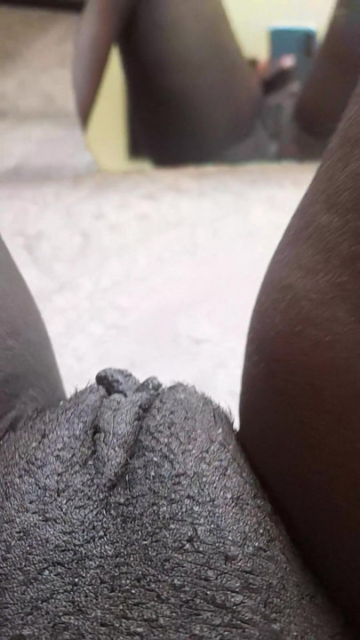 German natural dirty fat pussy teasing closely on camera | Clip 2