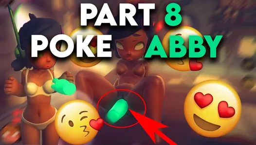 Poke Abby зельем Oxo (геймплей, часть 8) сексуальная Android девушка