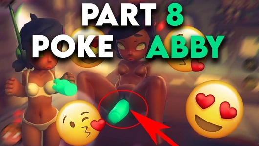 Poke Abby зельем Oxo (геймплей, часть 8) сексуальная Android девушка