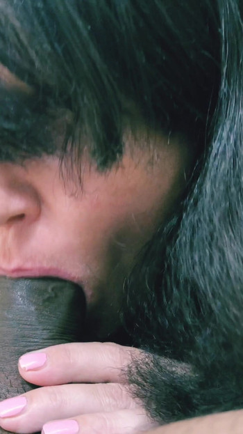 Spectacular moment from "Hot Milf Gives Delicious Cock Sucking In Exchange"