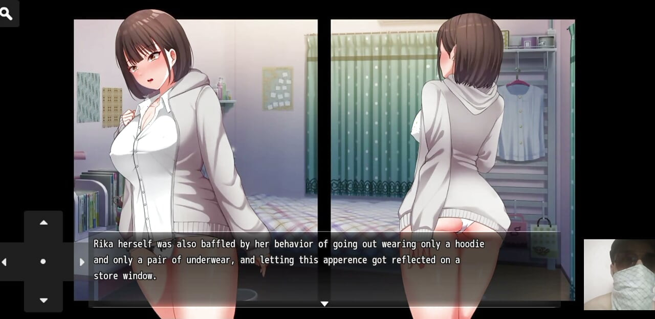 Nightwalk!Hentai game gameplay! Exhibitonist virgin girl masturate in public and got caught and fucked.