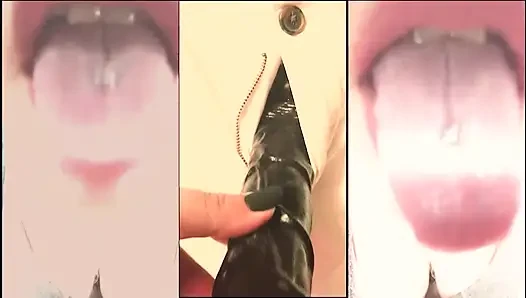 Versi video peregangan mulut cowok kulit hitam kontol besar