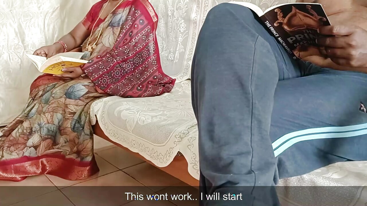 Fucking Brother-in-law with Tablet - Saree Sex -1