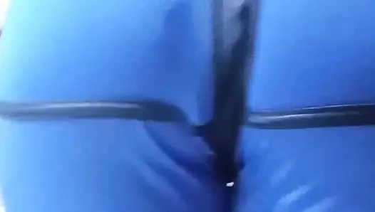 Giantess Girl Shrunk Her Roommate and Farts on Him