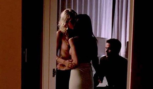 Topless Malin Akerman Threesome On ScandalPlanet.Com